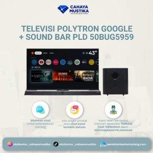 Televisi Polytron Google + Sound Bar PLD 50BUG5959