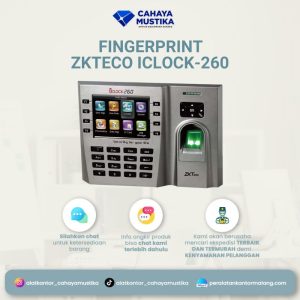 Fingerprint Zkteco IClock-260