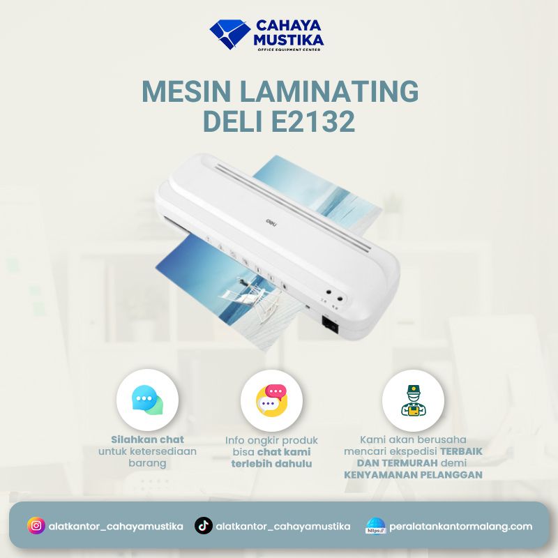 Mesin Laminating Deli E2132