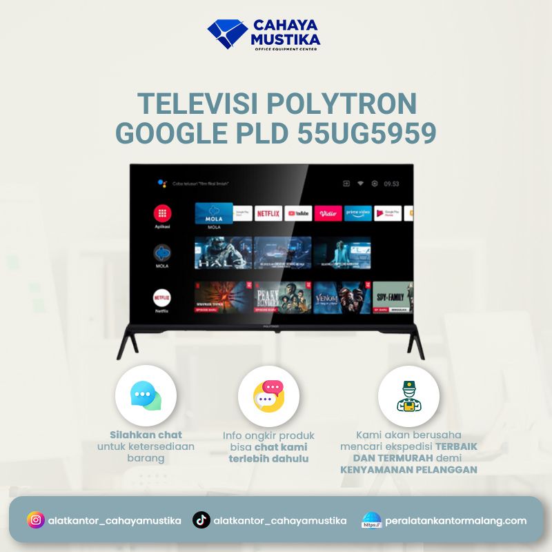 Televisi Polytron Google PLD 55UG5959