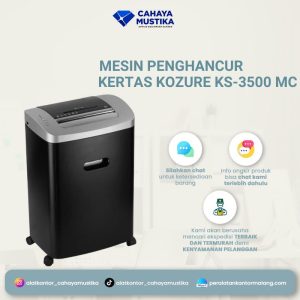 Mesin Penghancur Kertas Kozure KS-3500 MC
