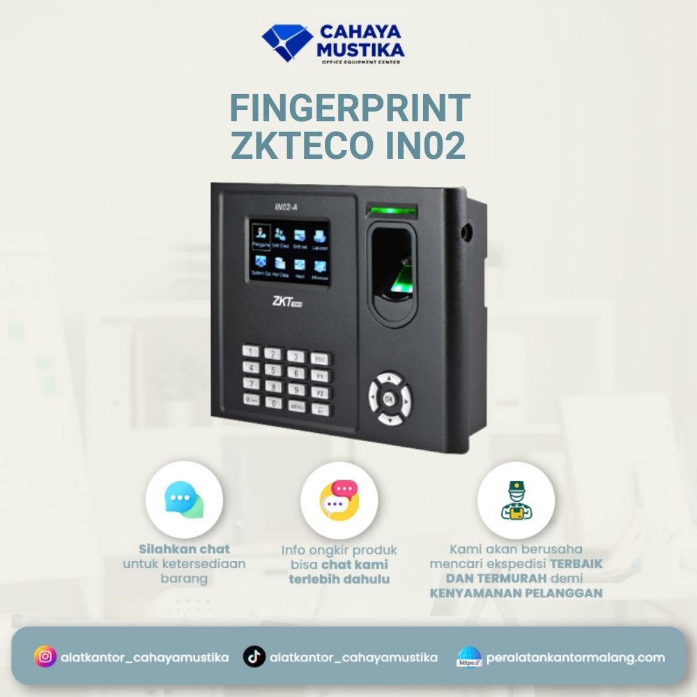 Fingerprint ZKteco IN-02