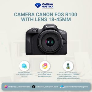 Camera Canon EOS R100 With Lens 18-45mm