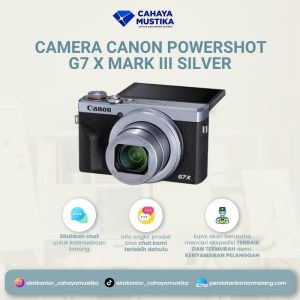 Camera Canon PowerShot G7 X Mark III Silver