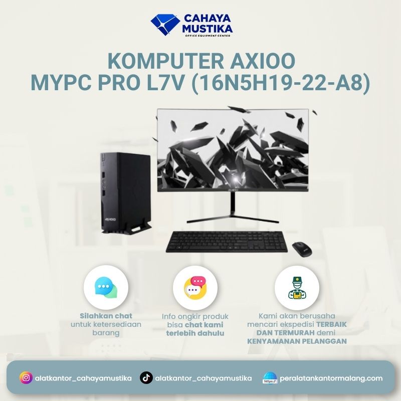 Komputer (PC) Axioo Pro L7V (16N5H19-22-A8)