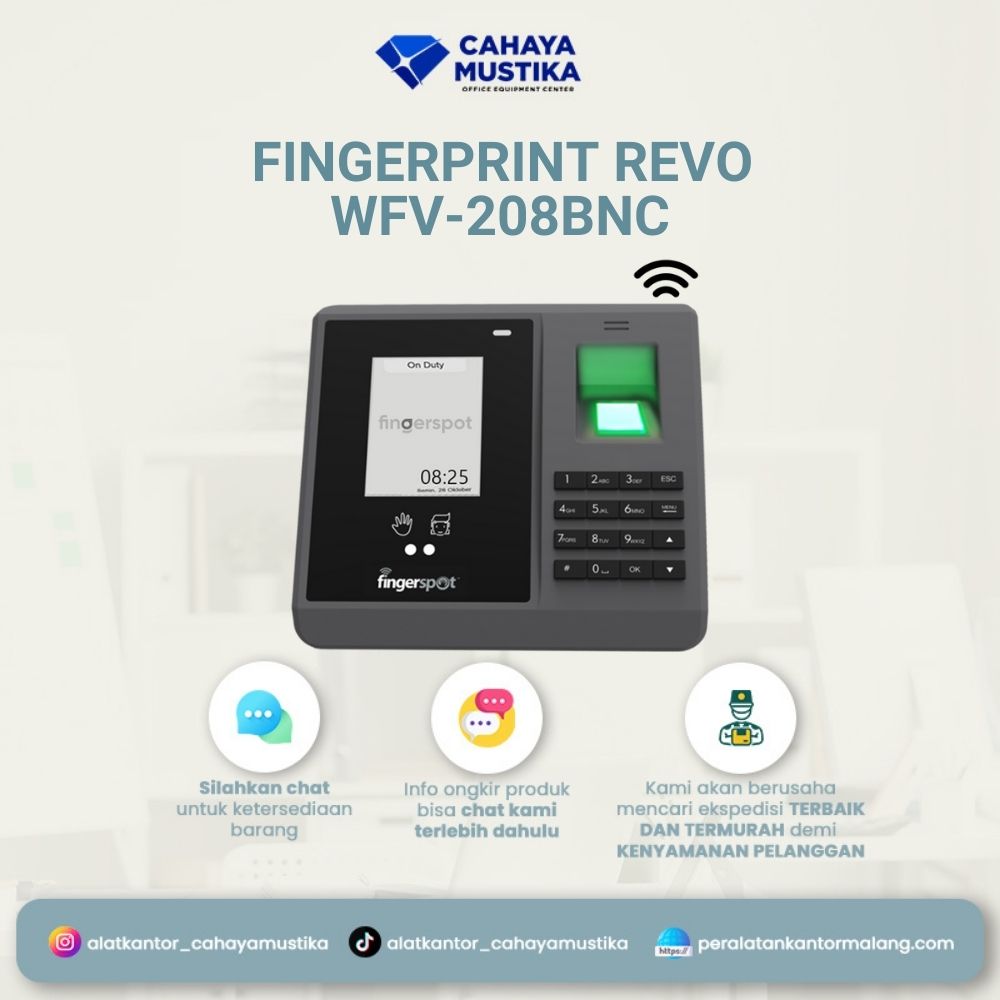 Fingerprint Revo WFV-208BNC