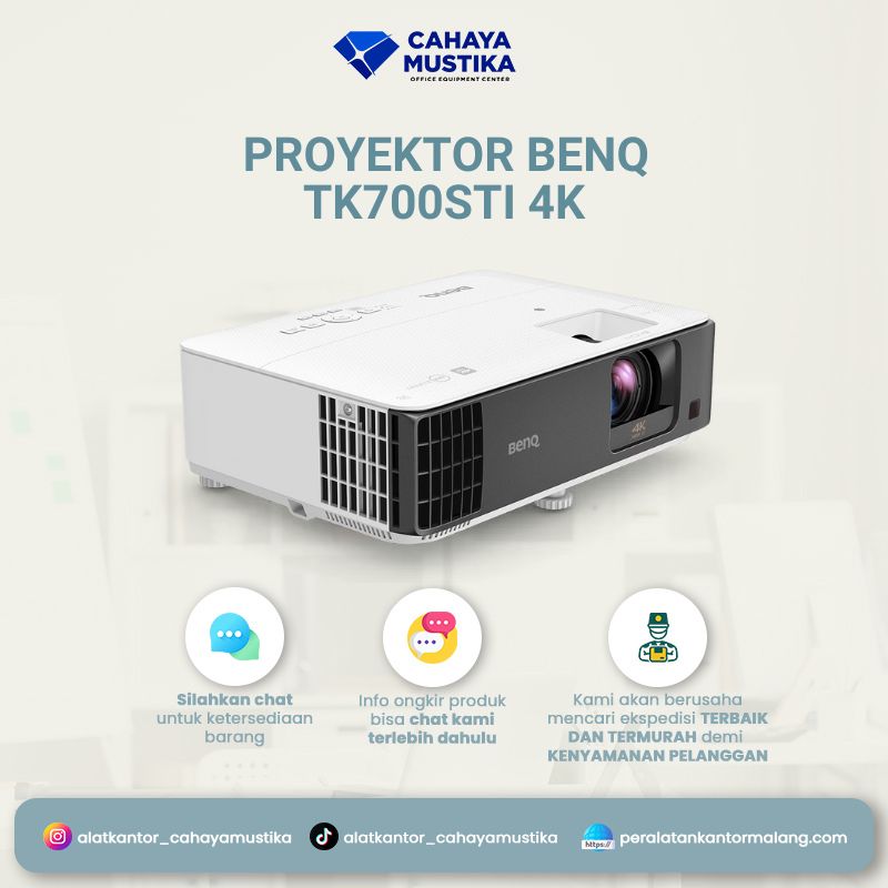 Proyektor BenQ TK-700STi 4K