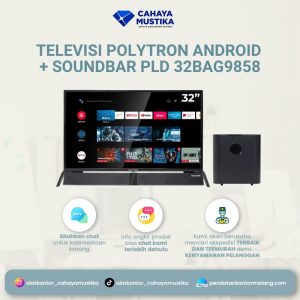 Televisi Polytron Android + Soundbar PLD 32BAG9858