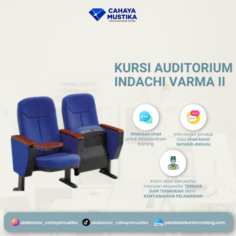 Kursi Auditorium Indachi Varma II