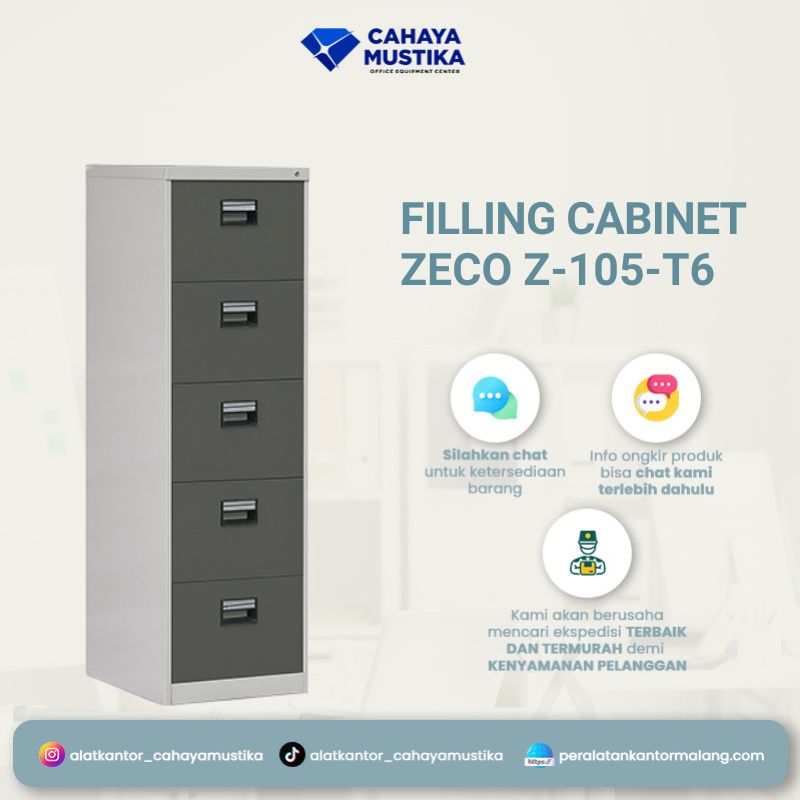 Filling Cabinet Zeco Z-105-T6