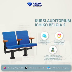 Kursi Auditorium Ichiko Belgia 2 Seats