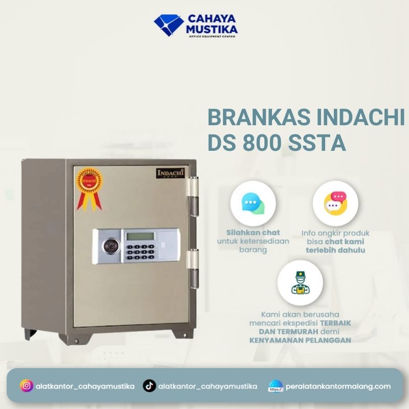 Brankas Indachi DS 800 SSTA