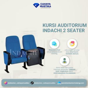 Kursi Auditorium Indachi 2 Seater
