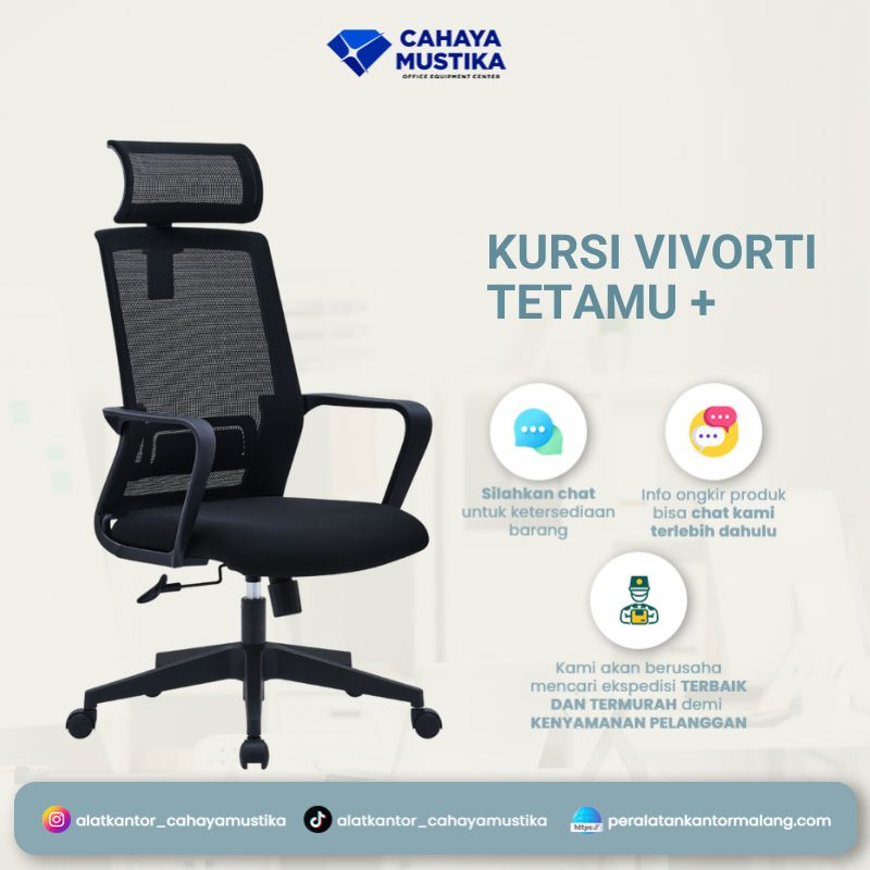 Kursi Kantor Putar Vivorti Tetamu+