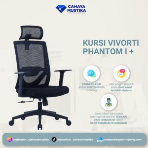 Kursi Kantor Putar Vivorti Phantom I+