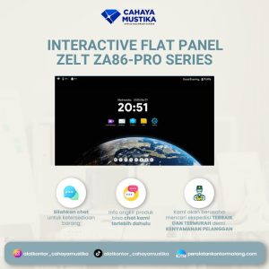 Interactive Flat Panel Display Zelt ZA86-Pro Series