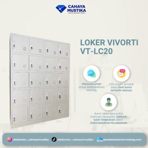 Loker 20 Pintu Vivorti VT-LC20