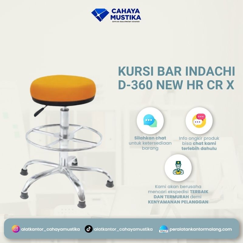 Kursi Bar Indachi D-360 New HR CR X