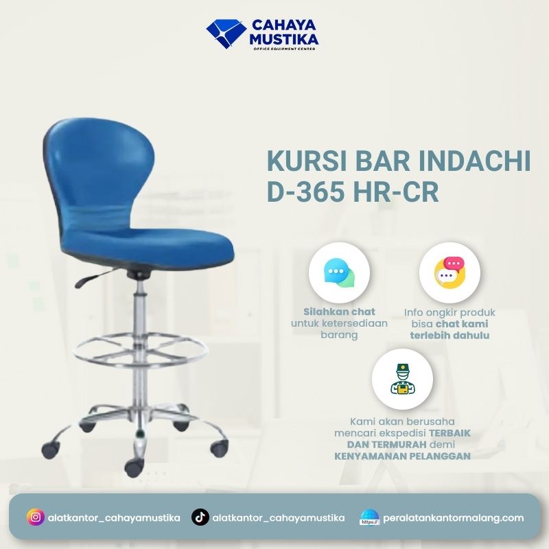 Kursi Bar Indachi D-365 HR-CR