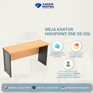 Meja Kantor Besi Highpoint One OD 036