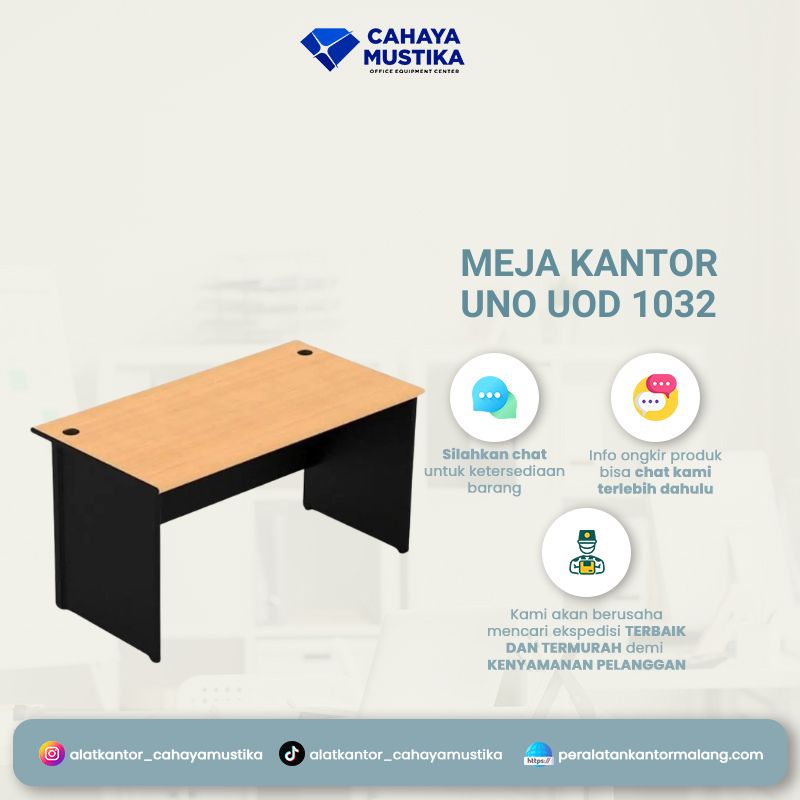 Meja Kantor Uno Classic UOD 1032