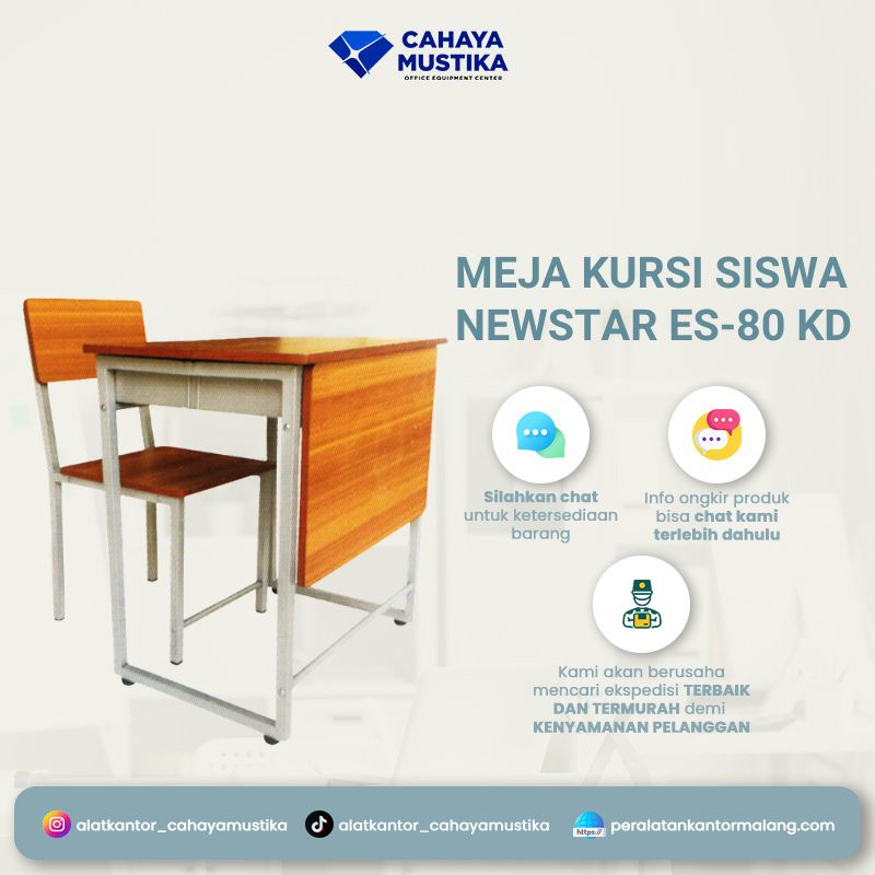 Meja dan Kursi Sekolah Newstar ES-80 KD