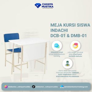 Meja dan Kursi Sekolah Indachi DCB-01 & DMB-01
