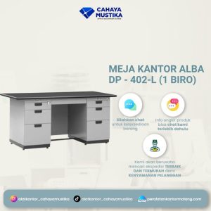 Meja Kantor Alba DP - 402-L (1 Biro)