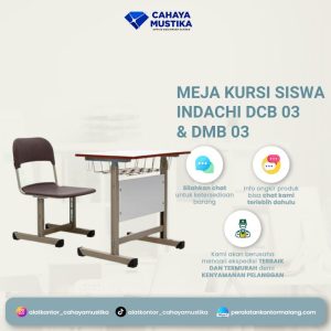 Meja dan Kursi Sekolah Indachi DCB 03-DMB 03