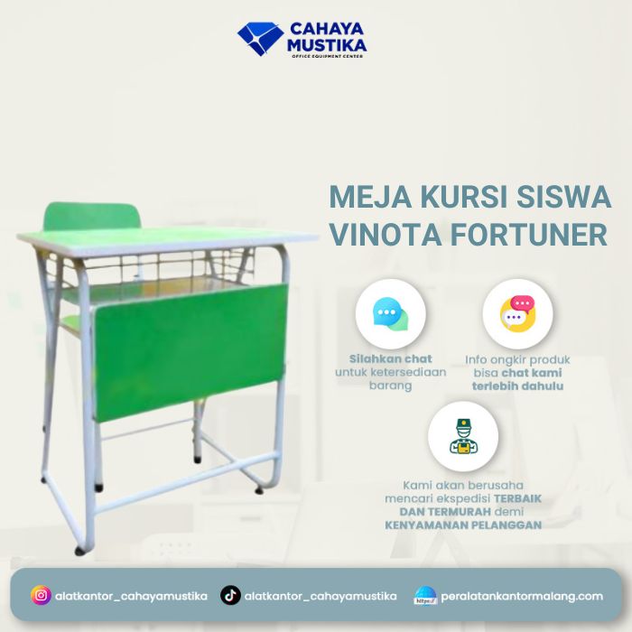 Meja dan Kursi Sekolah Vinota Fortuner